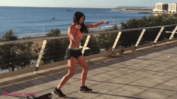 straight punches hiit