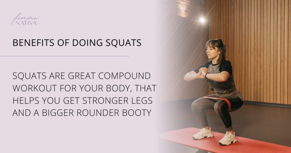 Benefits of doing squats