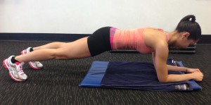 ab exercises for a flat and toned stomach - plank