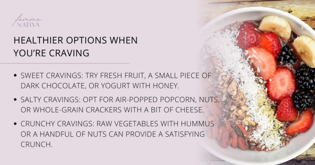 healthy options when you're craving