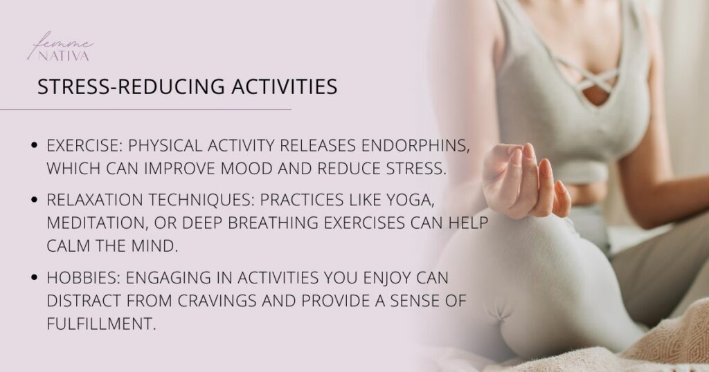 stress reducing activity