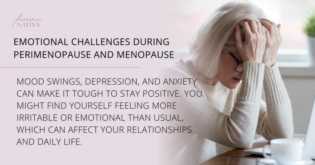 Emotional Challenges during Perimenopause and menopause