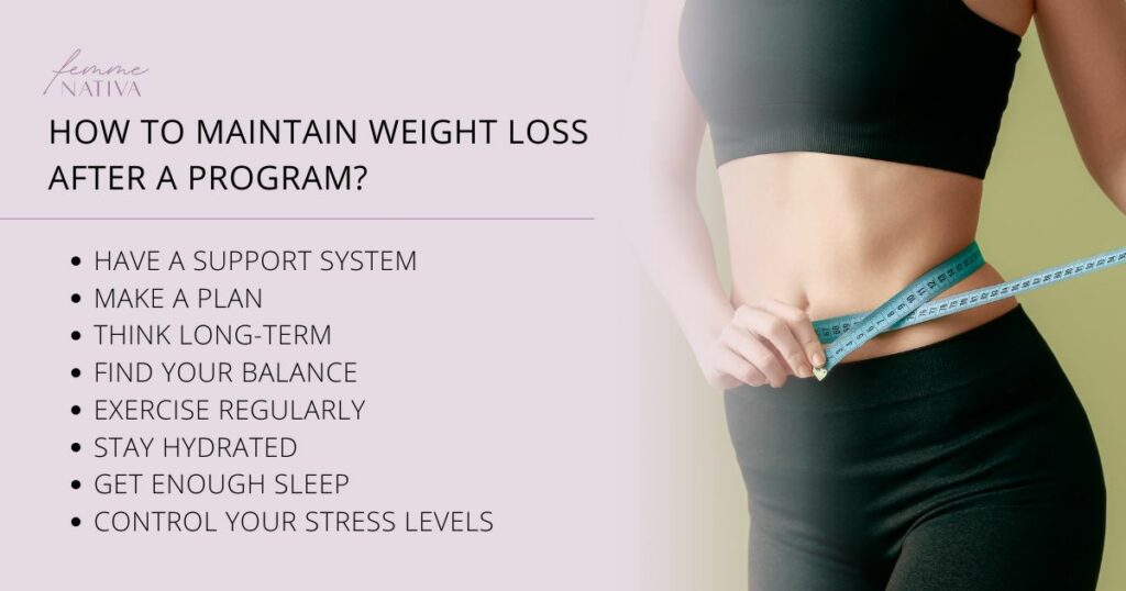 maintain weight loss progress