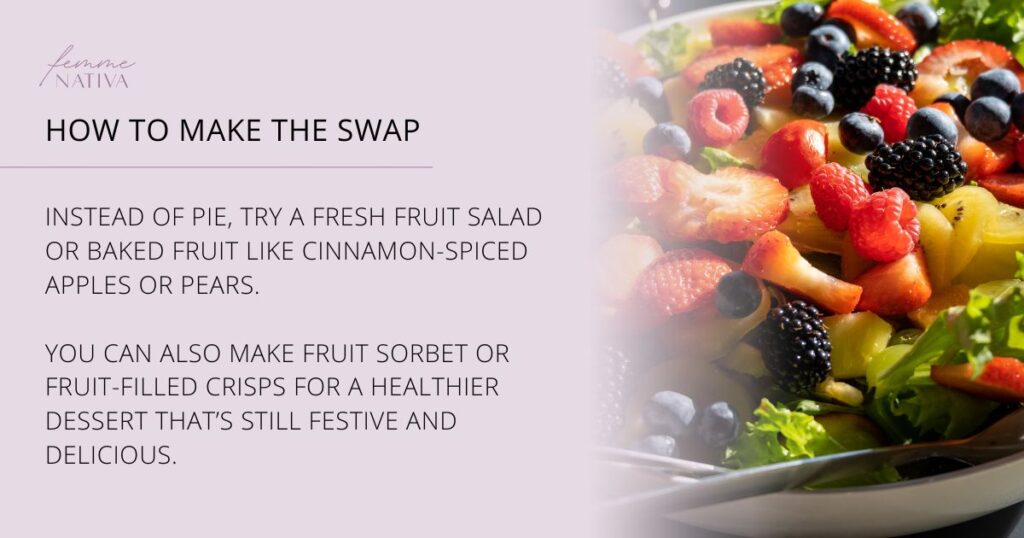 blog graphics healthy food swap fruit salad