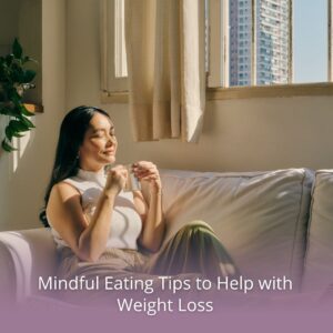 banner for mindful eating tips blog