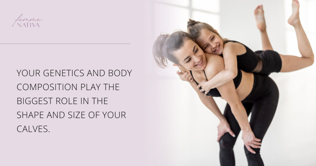 why are my calves so big