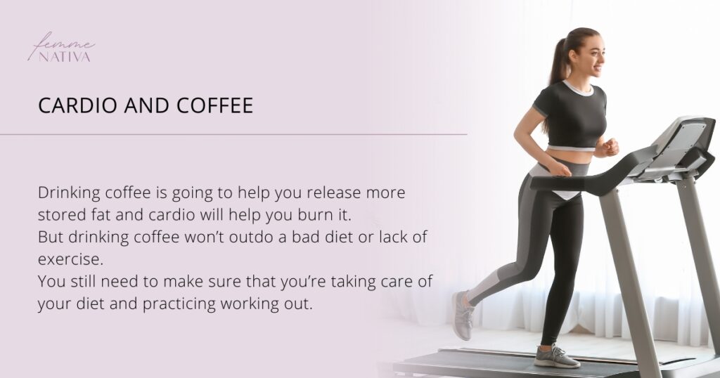 cardio and coffee