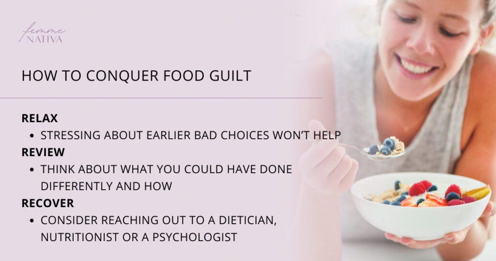 how to conquer food guilt