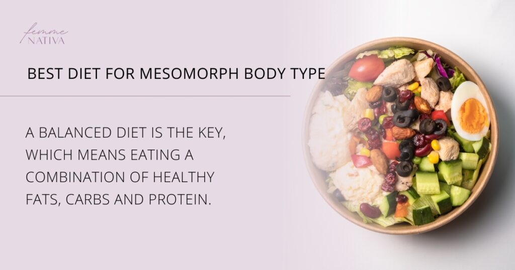 what should mesomorph body type eat