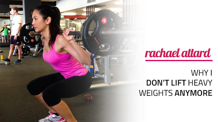 why i don't lift heavy weights anymore