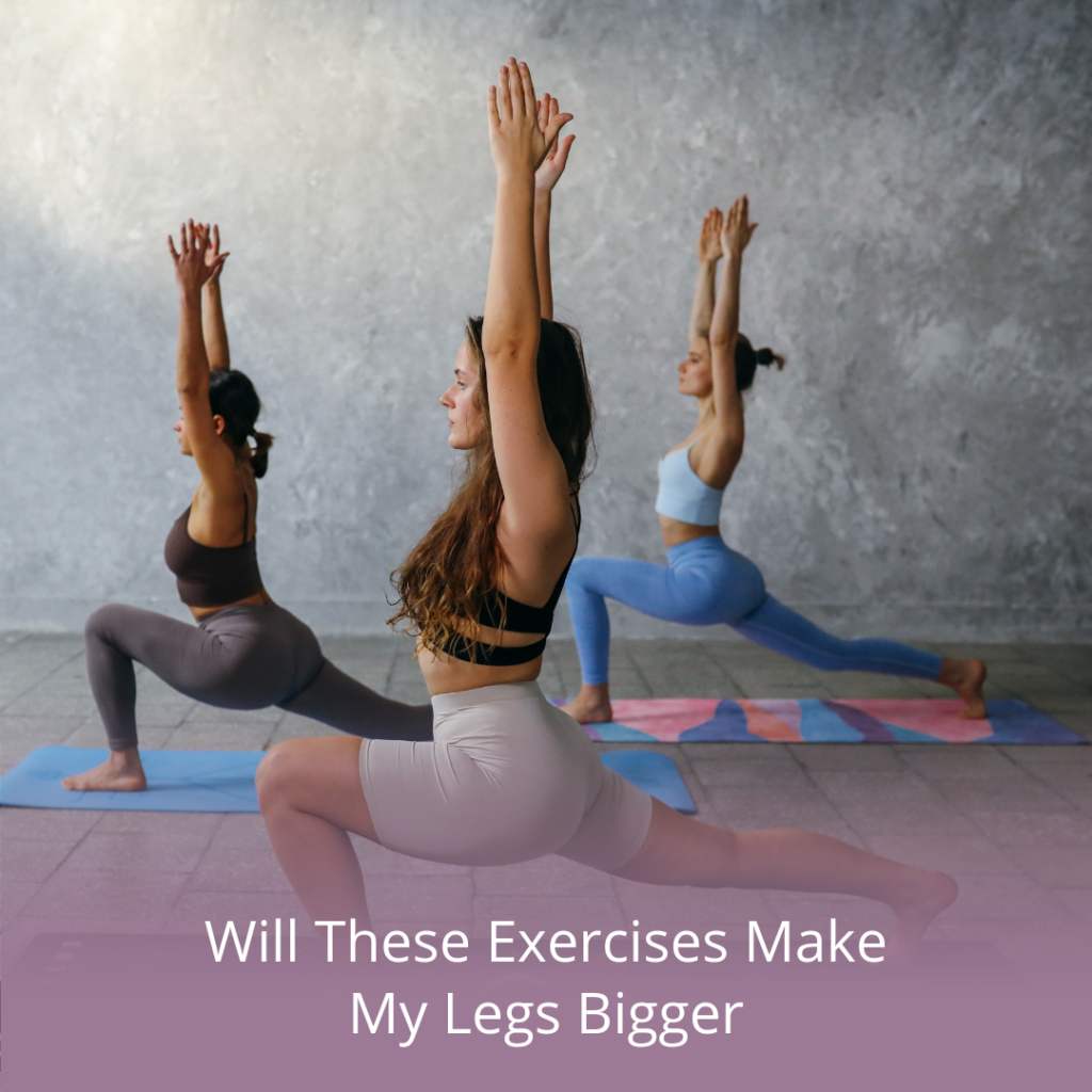 will cycling make my legs bigger