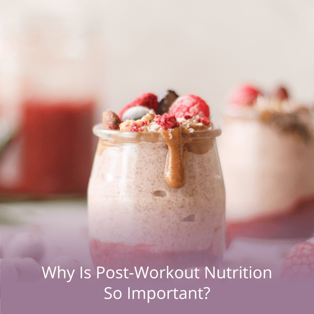 Why post-workout nutrition is so important