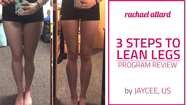 3 steps to lean legs program review