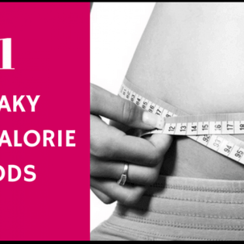 sneaky high calorie foods